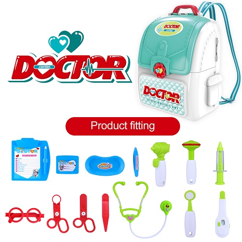 INNOCHEER Doctor Kit for Kids 22 Pieces Pretend-n-Play Medical Toys Set