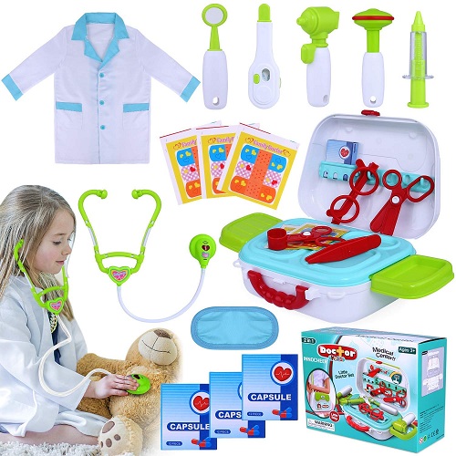 INNOCHEER Toy Kids Doctor Kit Doctor Playset