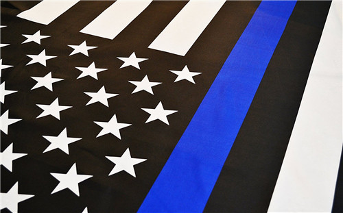 INNOCHEER Thin Blue Line Flag