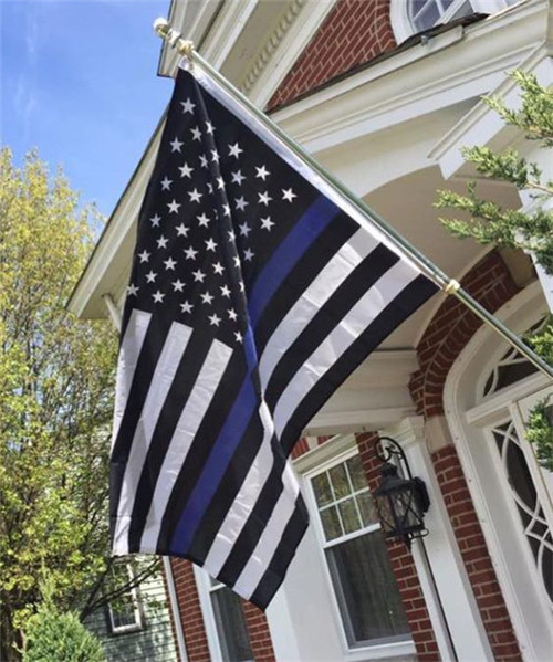 INNOCHEER Thin Blue Line Flag