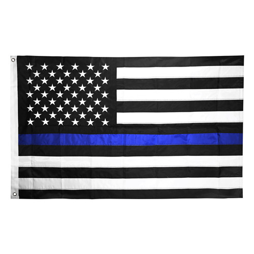 INNOCHEER Thin Blue Line Flag